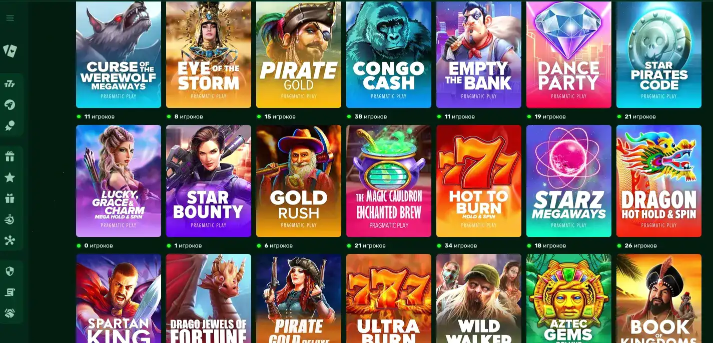 Игровой интерфейс Zuma казино